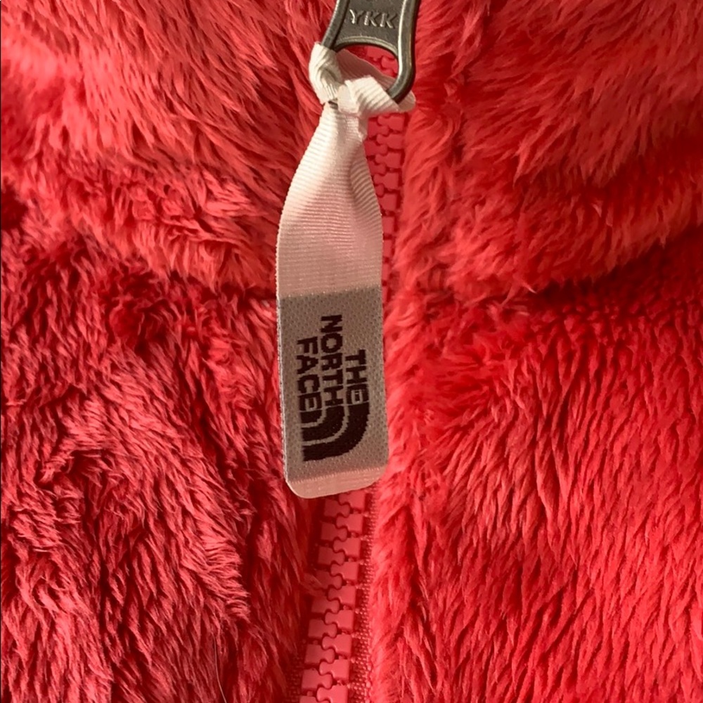 The North Face Coral Osito Plush Fleece Full Zip Jacket - Picture 3 of 10